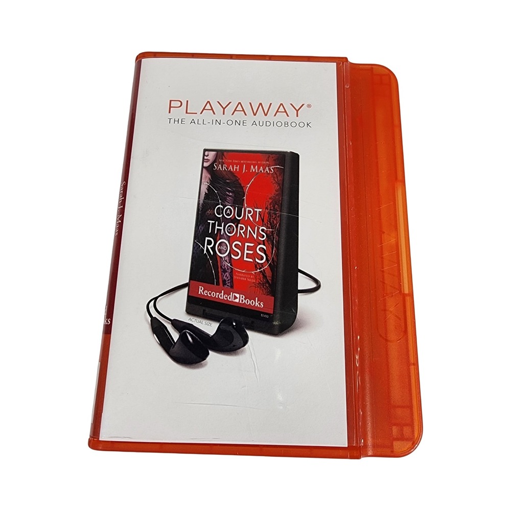 A Court of Thorns and‎ Roses Sarah J Maas Playaway Audiobook Unabridged 65450